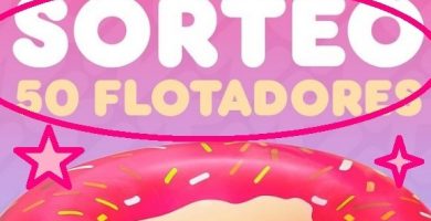 sorteo 50 flotadores dunkin