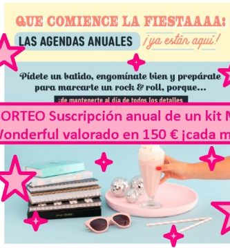 Sorteo Mr.Wonderfull Agendas 2022