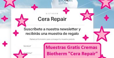 muestras gratis Biotherm Cera Repair