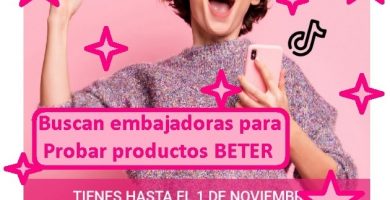 BUSCAN EMBAJADORAS belleza BETER