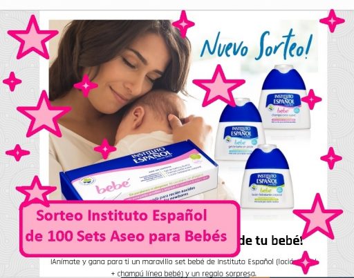 Sorteo 100 Sets Aseo para bebÃ©s Instituto EspaÃ±ol