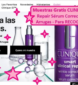 muestras gratis CLINIQUE Repair Sérum Corrector de Arrugas