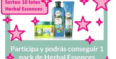 sorteo 10 packs Herbal Essences