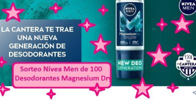 sorteo 100 desodorantes Nivea Men