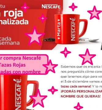 sorteo nescafé 900 tazas rojas