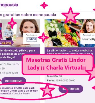 muestras gratis compresas Lindor Lady
