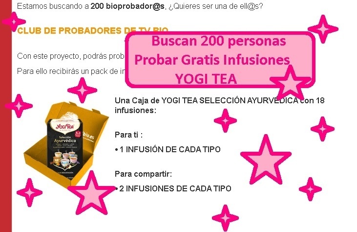 probar gratis infusiones yogi tea bmuestras gratis té
