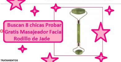 probar gratis masajeador facial rodillo de jade