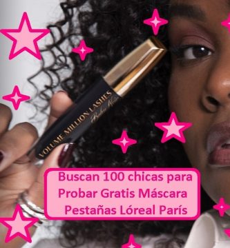 probar gratis máscara de pestañas Loreal París