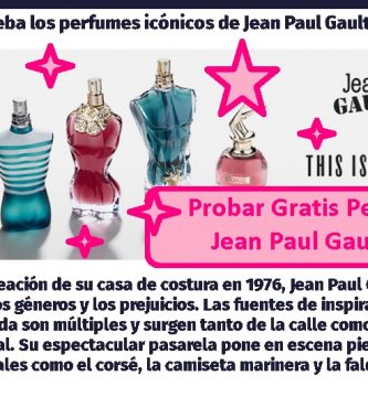 probar gratis perfume jean paul gaultier
