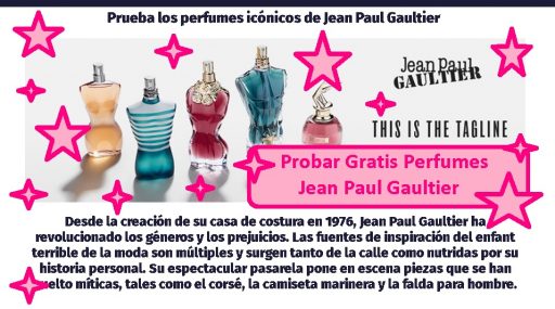probar gratis perfume jean paul gaultier