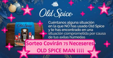 sorteo covirán 75 neceseres old spice man