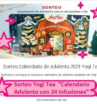 sorteo yogi tea calendario adviento 2021