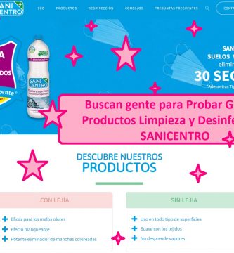 probar gratis productos limpieza y desinfección sanicentro