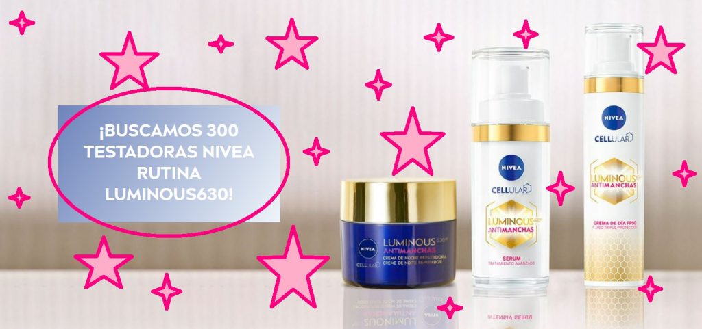 probar gratis NIVEA luminous 630