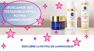 probar gratis nivea antimanchas luminous 630