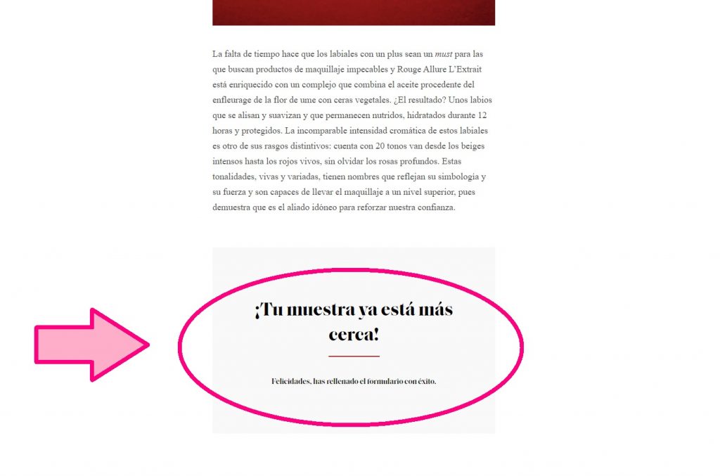 Pedir Muestras Gratis para Probar Labial Rouge Allure de CHANEL