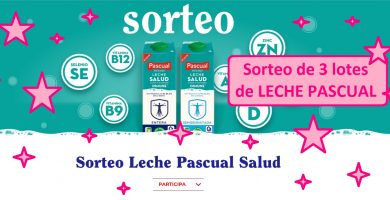 Sorteo de 3 lotes de leche pascual