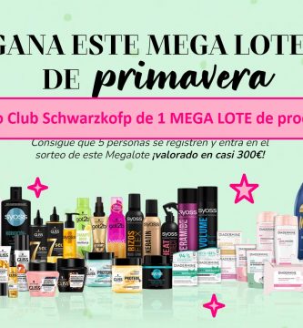 sorteo mega lote productos belleza de parte del club schwarzkofp