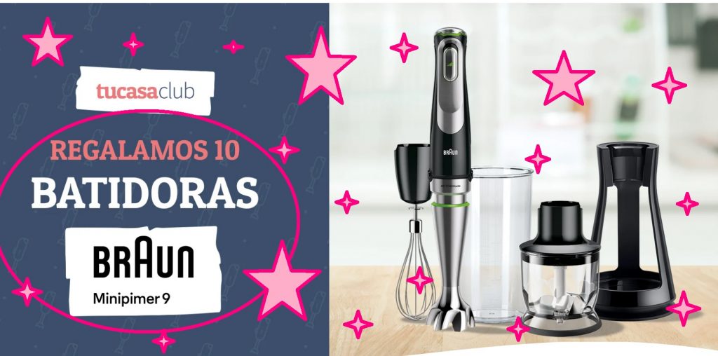 Sorteo 10 Batidoras Gratis Braun Minipimer