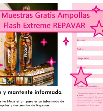 muestras gratis ampollas flash extreme de repavar