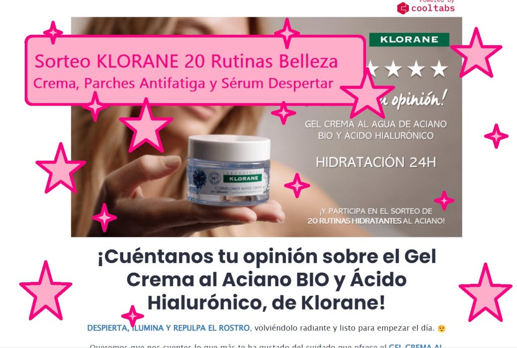 sorteo 20 Rutinas de Belleza KLORANE