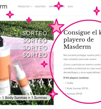 sorteo kit playero MASDERM