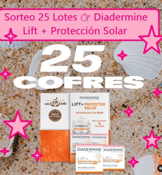 sorteo henkel de 25 lotes formados por crema diadermine lift mas protección solar
