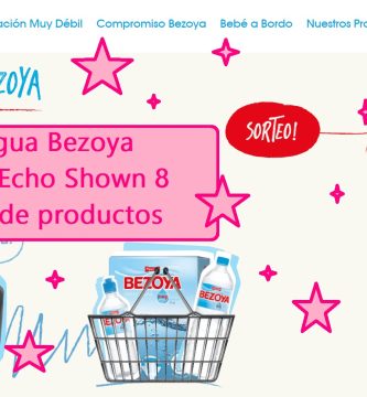 Sorteo Agua Bezoya de 10 Alexas Echo Shown 8