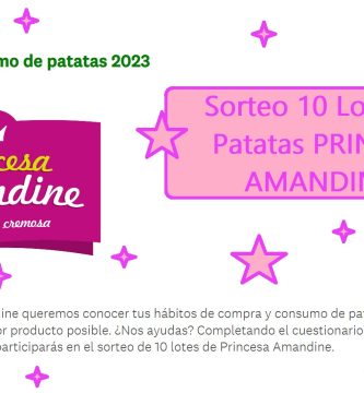 sorteo patatas princesa amandine de 10 lotes de patatas