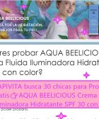 apivita busca 30 chicas para probar gratis y opinar sobre Aqua beelicious Crema Hidratante