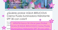 apivita busca 30 chicas para probar gratis y opinar sobre Aqua beelicious Crema Hidratante