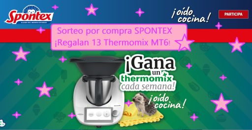 sorteo SPONTEX de 13 Thermomix