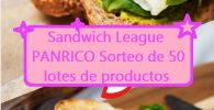 PANRICO Sandwich League Sorteo 50 lotes de productos