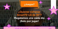 ORANGE regala 48.000 Neceseres gratis + Sorteo 50 Smart TV