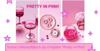 sorteo villeroy & boch de 4 Vajillas Pretty in Pink, color rosa