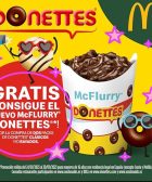 Consigue un McFlurry Gratis por la compra de dos paquetes de Donettes