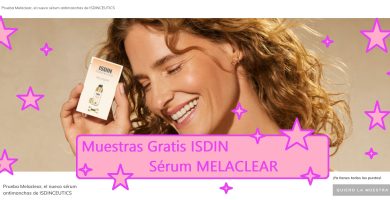 Muestras Gratis ISDIN para conocer su nuevo sérum MELACLEAR