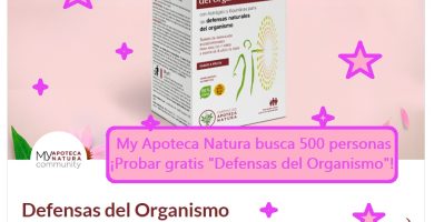 My Apoteca Natura busca 500 personas para Peobar Gratis y Opinar sobre DEFENSAS DEL ORGANISMO