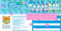 Probar gratis productos limpieza Sanicentro mediante reembolsos