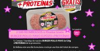 REEMBOLSO Probar Gratis Hamburguesas el pozo Burguer Pollo - Pavo Proteína