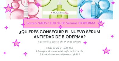 Sorteo NAOS CLUB de 60 Sérums Bioderma