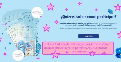 Tu Casa Club regala 300 Ambientadores o Colgadores para armario VERNEL