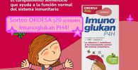 sorteo ORDESA de 20 unidades Imunoglukan P4H