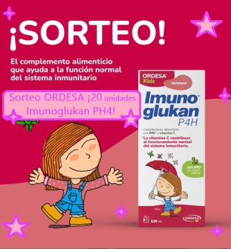 sorteo ORDESA de 20 unidades Imunoglukan P4H