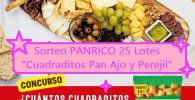 sorteo PANRICO de 25 Lotes de Cuadraditos Pan Ajo y Perejil