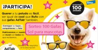 sorteo adtab de 100 gafas de sol para perros y mascotas