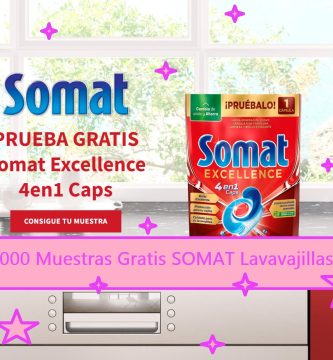 20.000 Muestras Gratis SOMAT Lavavajillas
