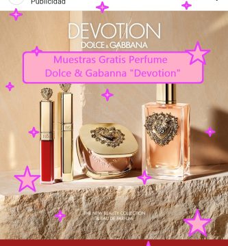 Muestras Gratis Perfume Dolce & Gabanna Devotion