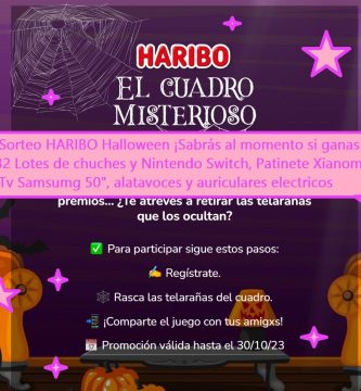 Sorteo HARIBO Halloween ¡Sabrás al momento si ganas!